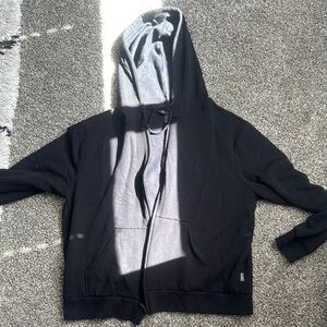 Eddie Bauer Black Zip Up Jacket